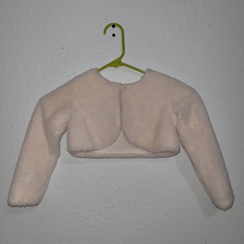Cozy fur bolero jacket - Picture 1 of 3